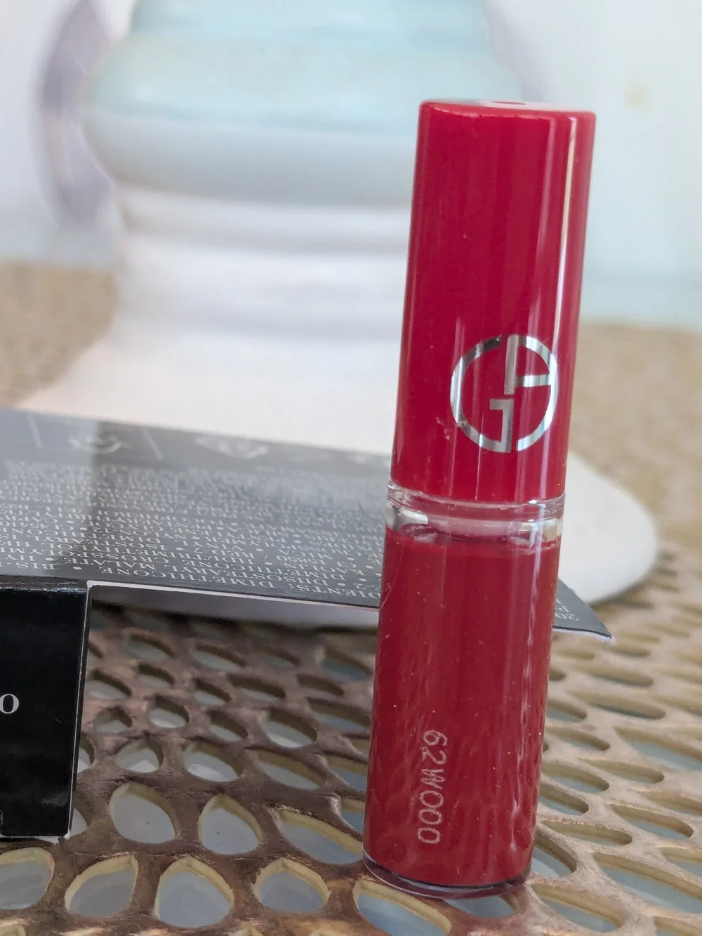 Giorgio Armani Lip Maestro Liquid Lipstick - Vibrant Red Mini